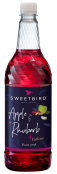 Sweetbird FUSIONS+ Apple and Rhubarb Caffeine Syrup 1 l