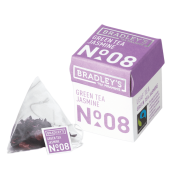 Bradley's Piraminis Fairtrade Green Tea Jasmine No.08 30x2g