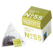 Bradley's Piraminis Fairtrade Green Tea Lemon No.55 30x2g