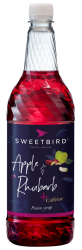 Sweetbird FUSIONS+ Apple and Rhubarb Caffeine Syrup 1 l