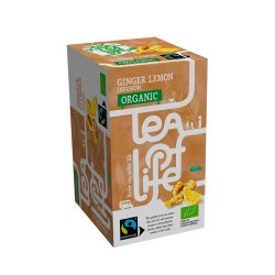 Tea of Life EKO Fairtrade Ginger Lemon Infusion 25x1,5g