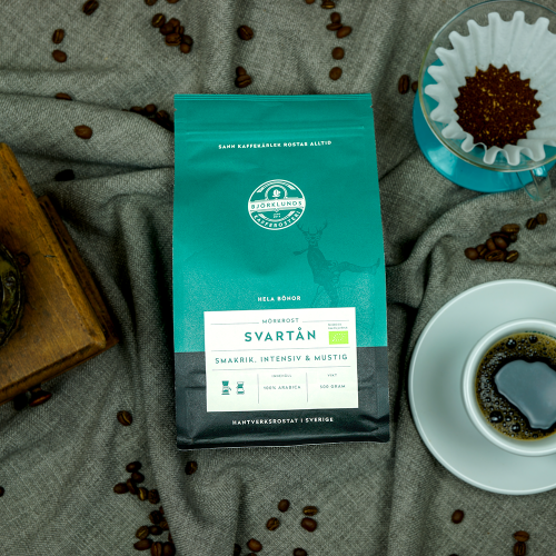 Kaffe Svart�n EKO 6 x 1Kg Malet (12x500g)