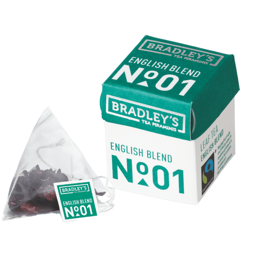 Bradley's Piraminis Fairtrade English Blend No.01 30x2g