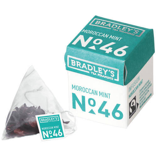 Bradley's Piraminis Fairtrade Moroccan Mint No.46 30x1,75g