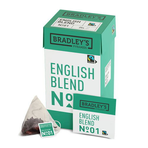 Bradley's Pyramids Fairtrade English Blend No.01 25x2g