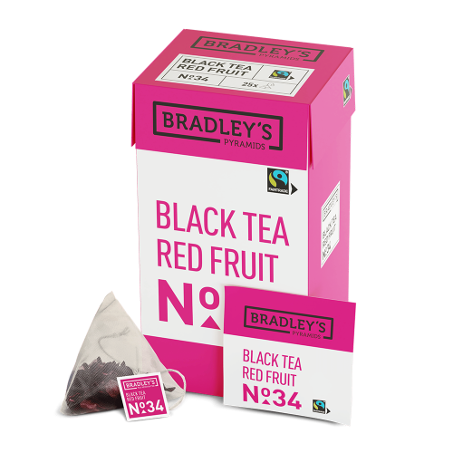 Bradley's Pyramids Fairtrade Black Tea Red Fruits No.34 25x2