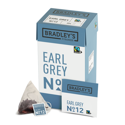 Bradley's Pyramids Fairtrade Earl Grey No.12 25x2g