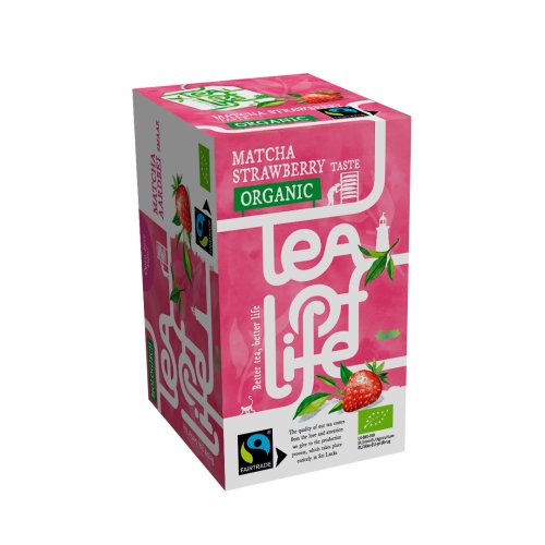 Tea of Life EKO Fairtrade Green Tea Matcha Strawberry 25x1,5