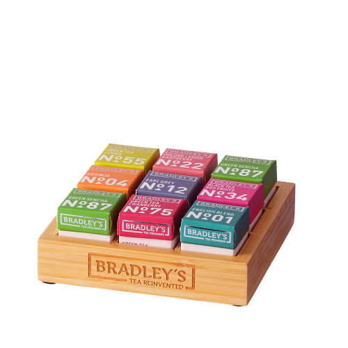 Bradley's Serving Tool 9 Compartments Bamboo