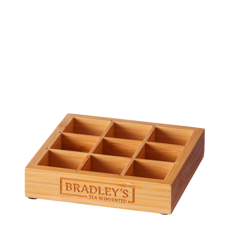 Bradley's Serving Tool 9 Compartments Bamboo
