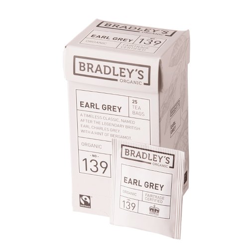 Bradley's EKO & Fairtrade Earl Grey No.139 25x2g