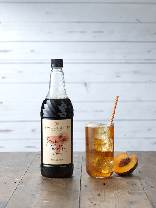 Sweetbird Peach Iced Tea Syrup 1 l