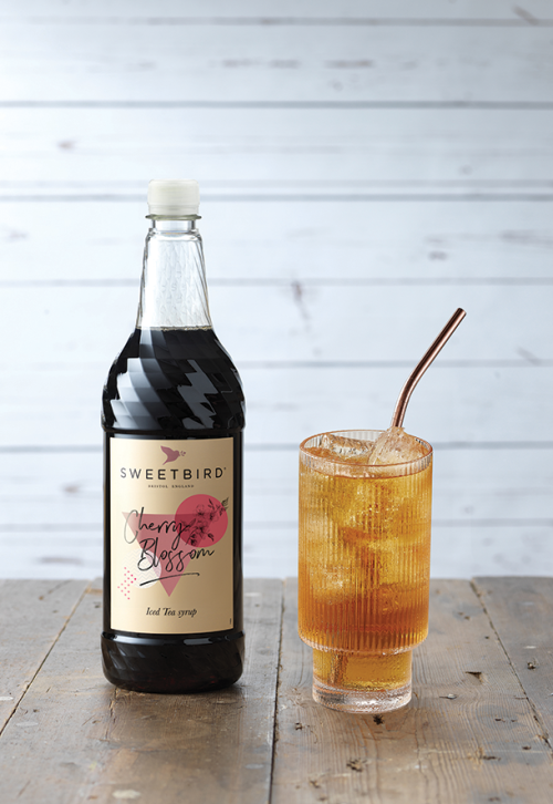 Sweetbird Cherry Blossom Iced Tea Syrup 1 l